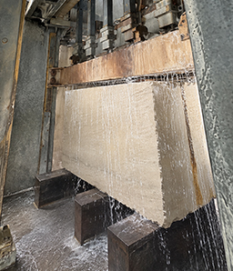 Moca Cream quarry processing